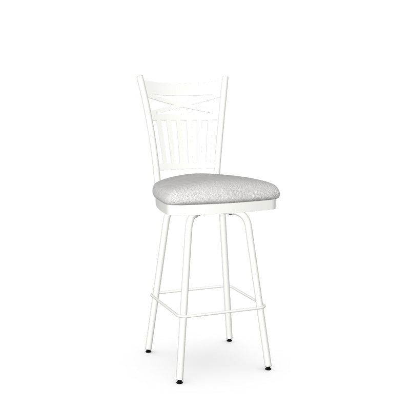 Garden Swivel Counter Stool - Upholstered