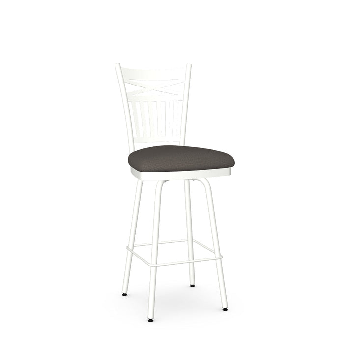 Garden Swivel Counter Stool - Upholstered