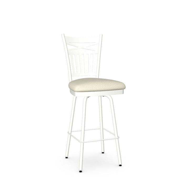Garden Swivel Counter Stool - Upholstered