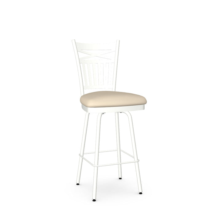 Garden Swivel Counter Stool - Upholstered