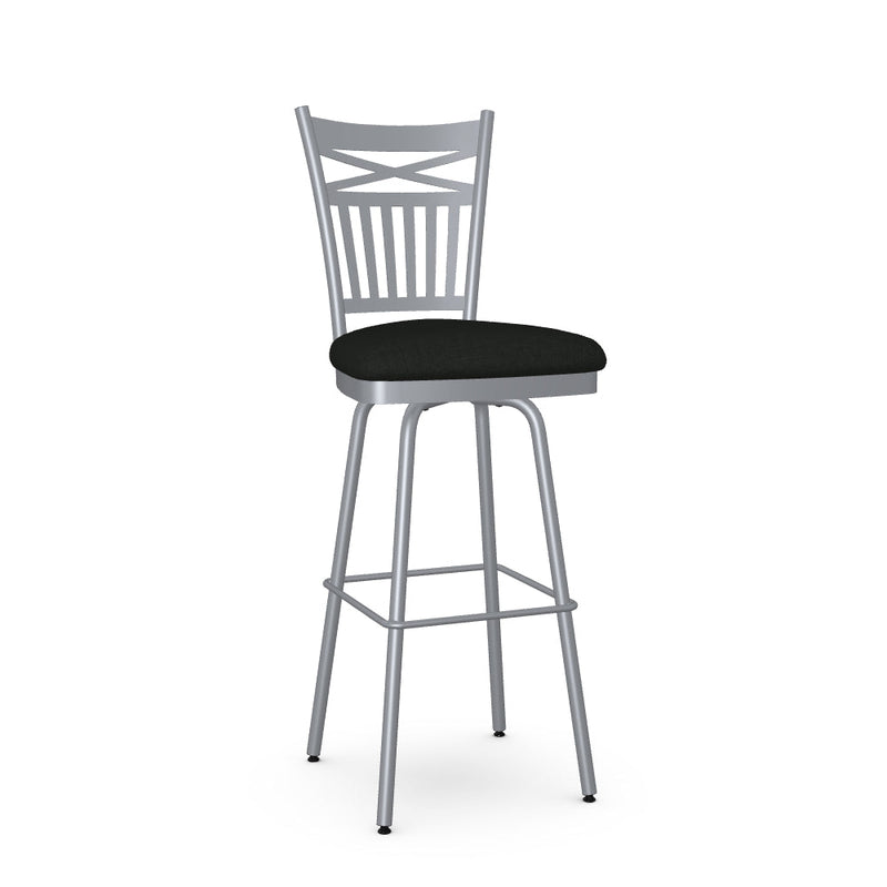 Garden Swivel Bar Stool - Upholstered