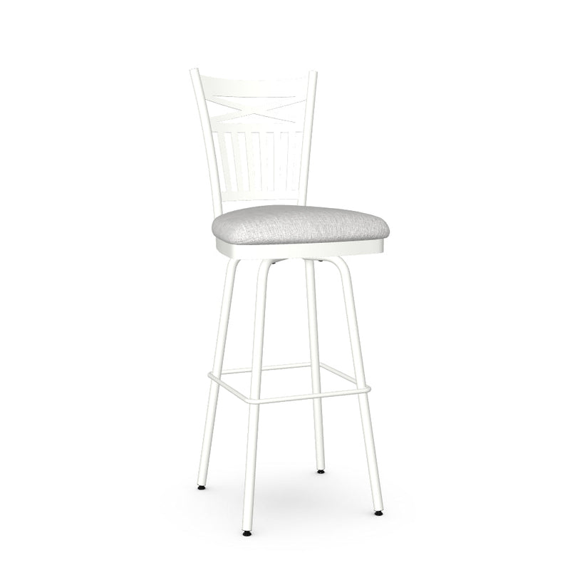 Garden Swivel Bar Stool - Upholstered