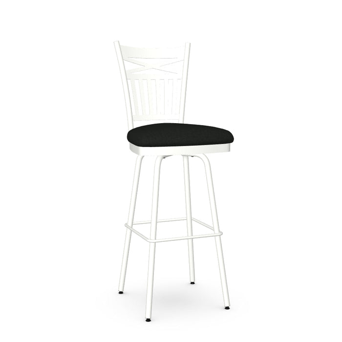 Garden Swivel Bar Stool - Upholstered