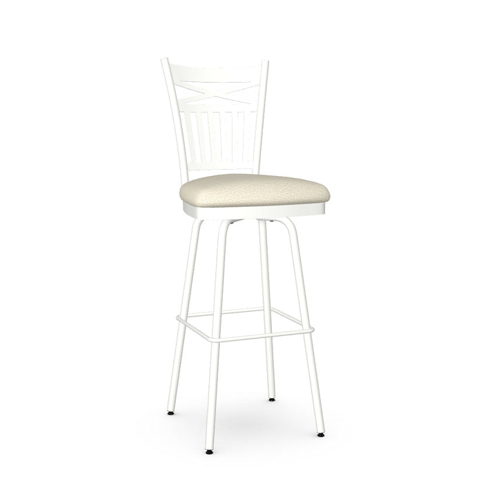 Garden Swivel Bar Stool - Upholstered