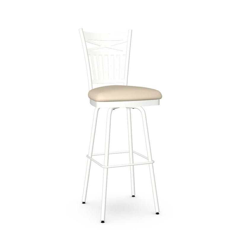 Garden Swivel Bar Stool - Upholstered