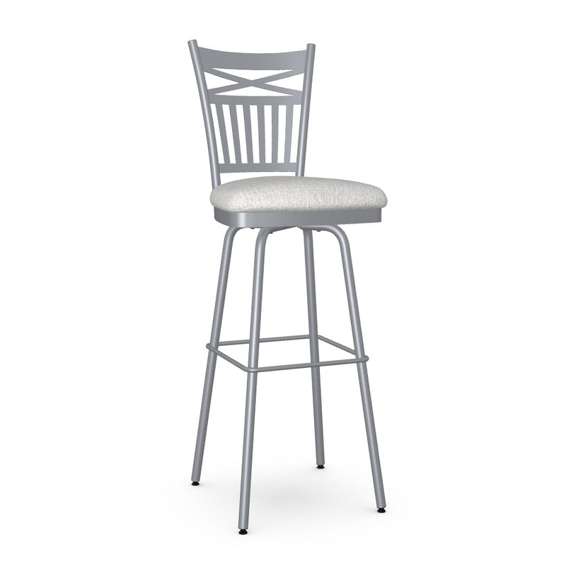 Garden Swivel Spectator Stool - Upholstered