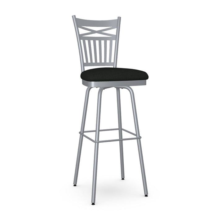 Garden Swivel Spectator Stool - Upholstered