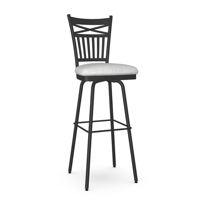 Garden Swivel Spectator Stool - Upholstered