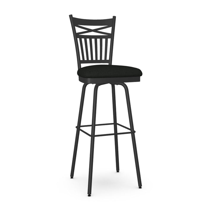 Garden Swivel Spectator Stool - Upholstered