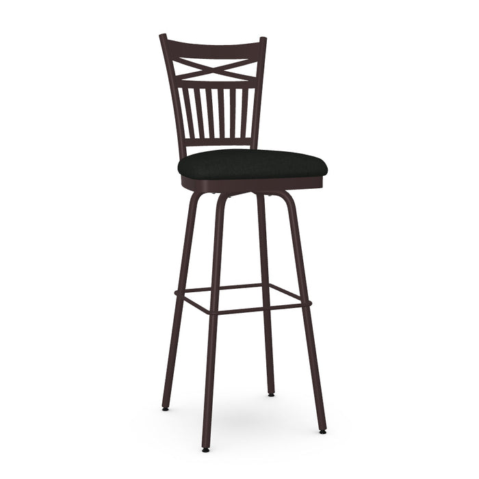Garden Swivel Spectator Stool - Upholstered
