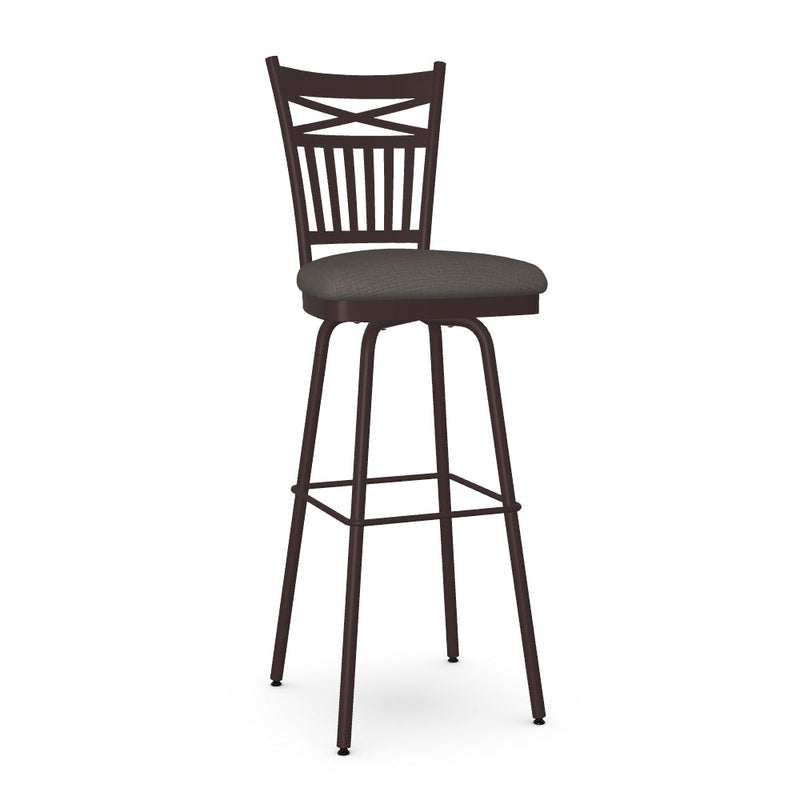 Garden Swivel Spectator Stool - Upholstered