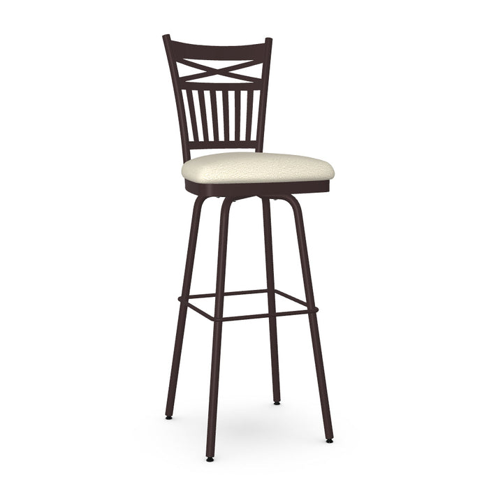 Garden Swivel Spectator Stool - Upholstered