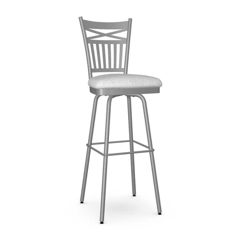 Garden Swivel Spectator Stool - Upholstered