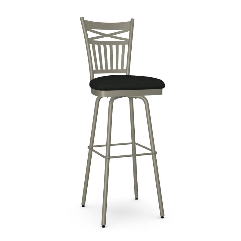 Garden Swivel Spectator Stool - Upholstered