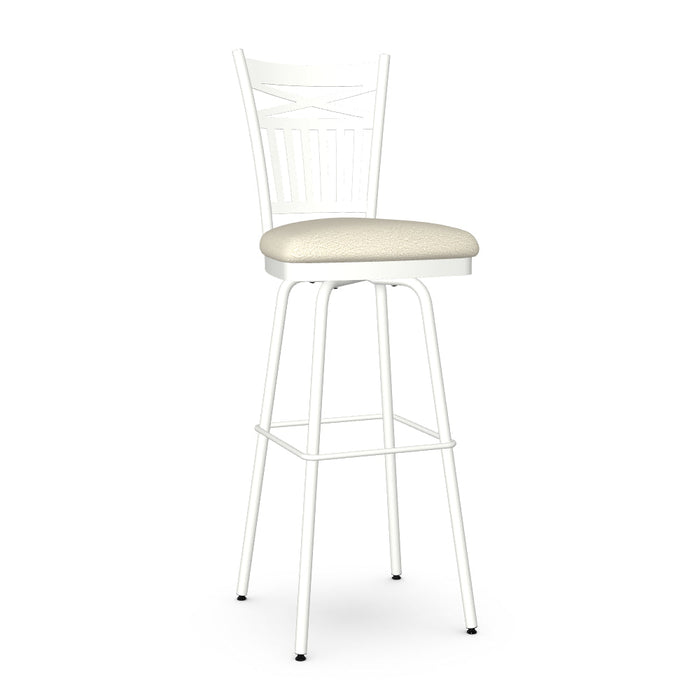 Garden Swivel Spectator Stool - Upholstered