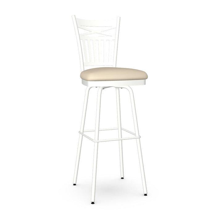 Garden Swivel Spectator Stool - Upholstered