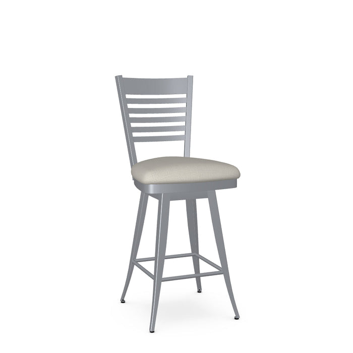 Edwin Swivel Counter Stool - Upholstered