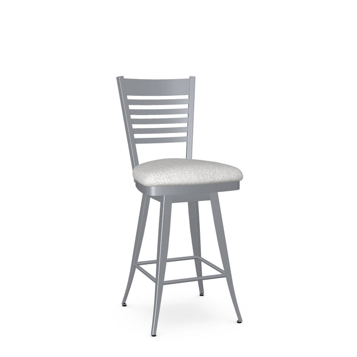 Edwin Swivel Counter Stool - Upholstered