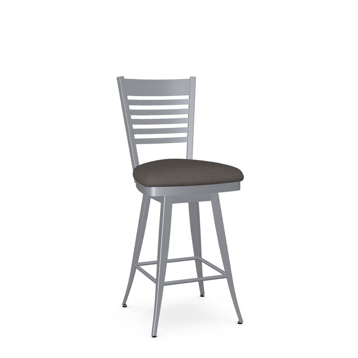 Edwin Swivel Counter Stool - Upholstered