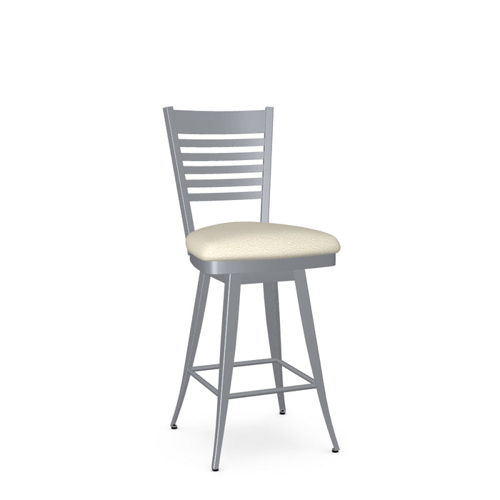 Edwin Swivel Counter Stool - Upholstered