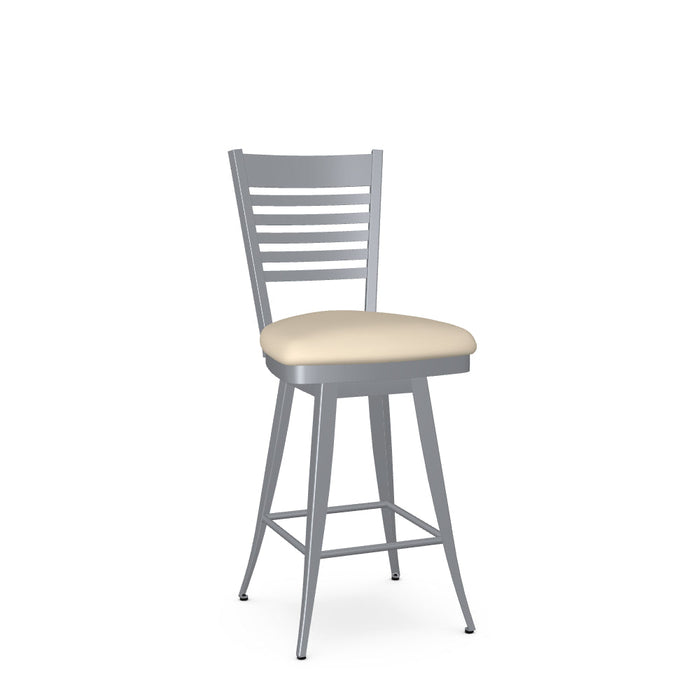 Edwin Swivel Counter Stool - Upholstered