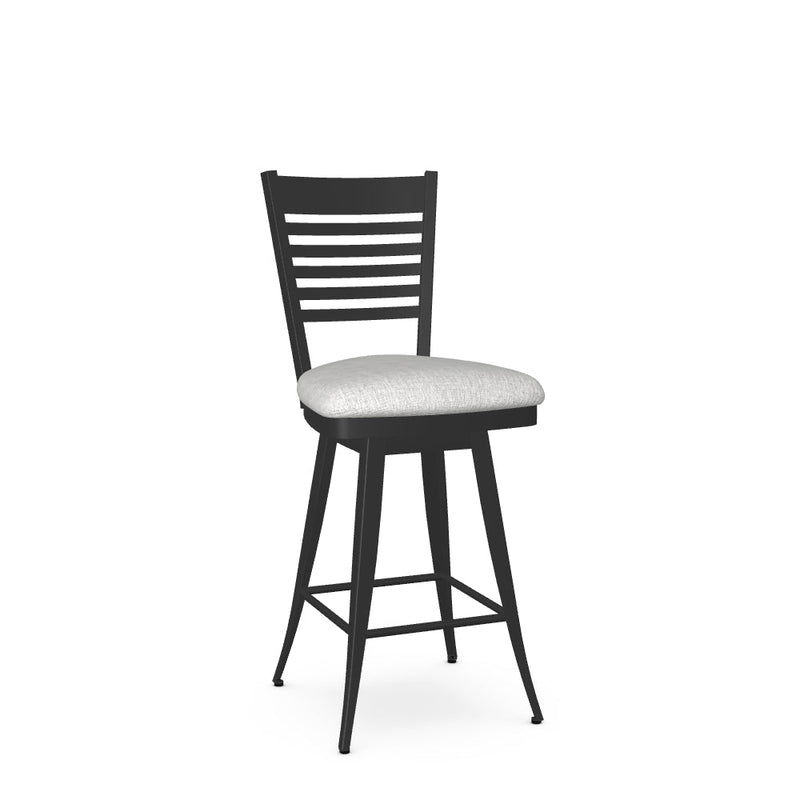 Edwin Swivel Counter Stool - Upholstered