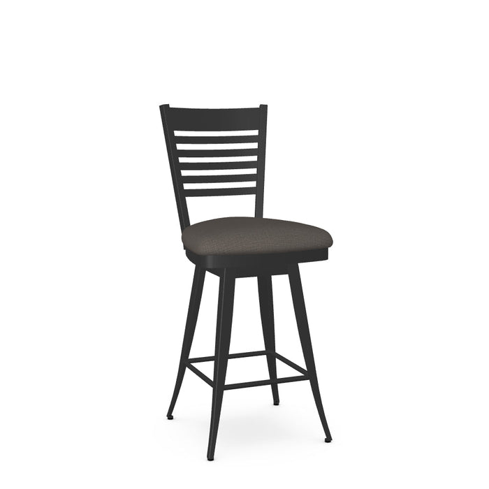 Edwin Swivel Counter Stool - Upholstered