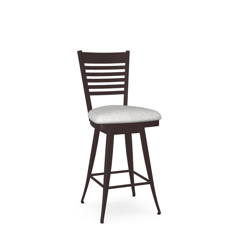 Edwin Swivel Counter Stool - Upholstered