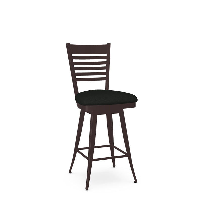 Edwin Swivel Counter Stool - Upholstered