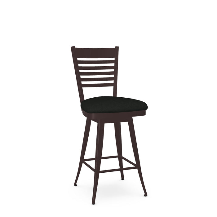 Edwin Swivel Counter Stool - Upholstered