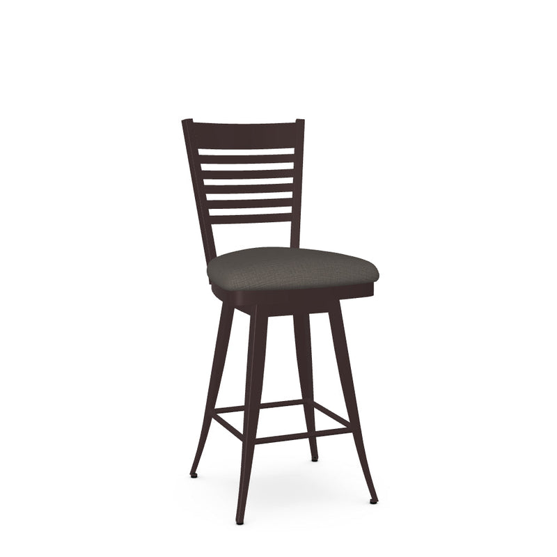 Edwin Swivel Counter Stool - Upholstered