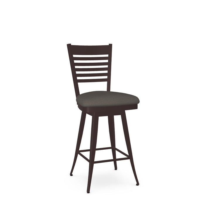 Edwin Swivel Counter Stool - Upholstered