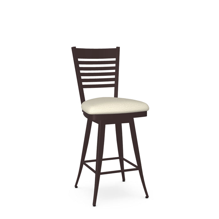 Edwin Swivel Counter Stool - Upholstered