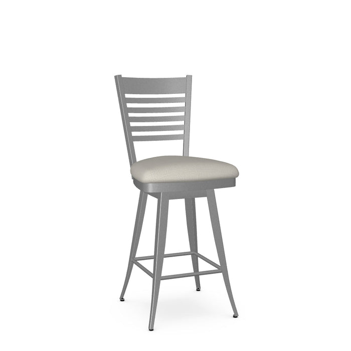 Edwin Swivel Counter Stool - Upholstered