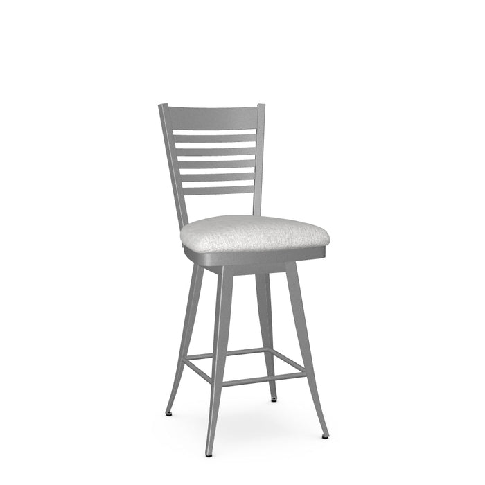 Edwin Swivel Counter Stool - Upholstered
