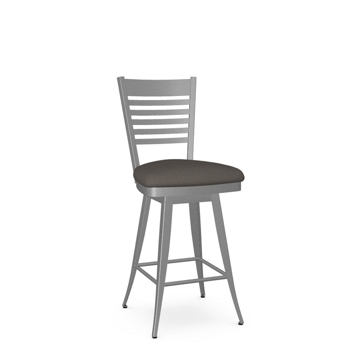 Edwin Swivel Counter Stool - Upholstered