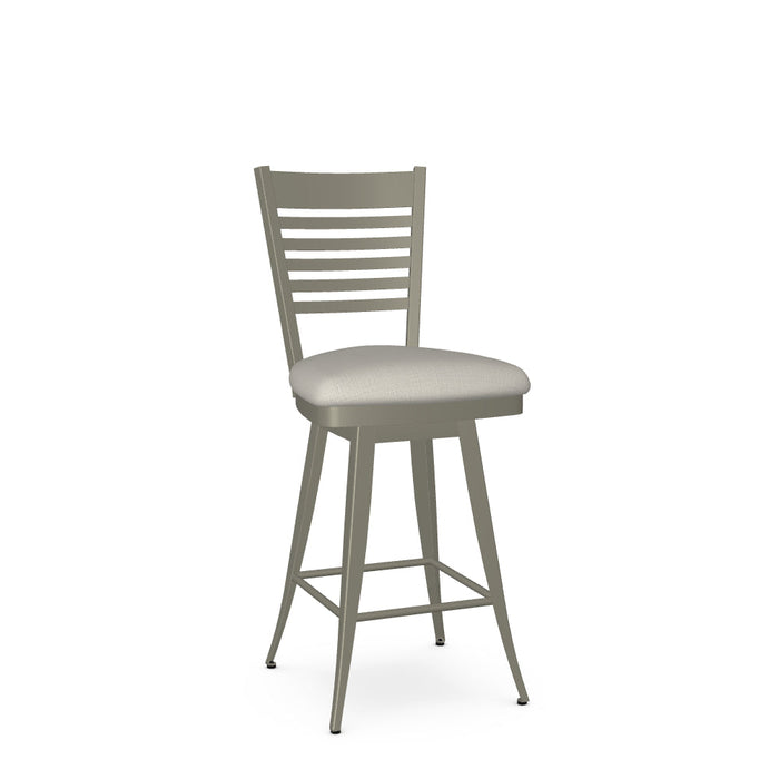 Edwin Swivel Counter Stool - Upholstered