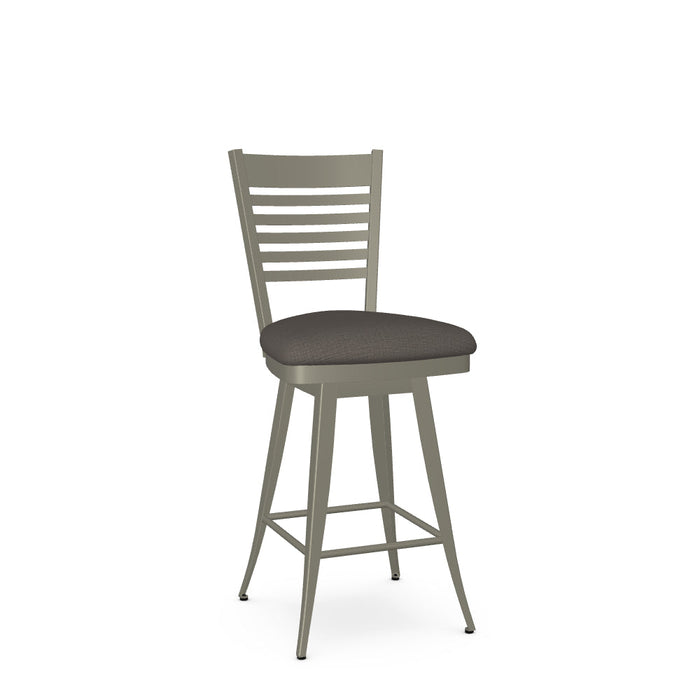 Edwin Swivel Counter Stool - Upholstered