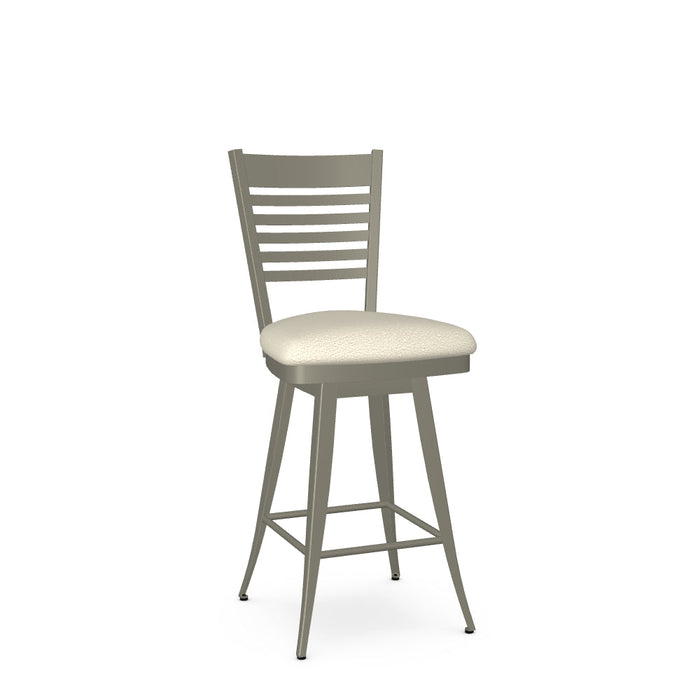 Edwin Swivel Counter Stool - Upholstered