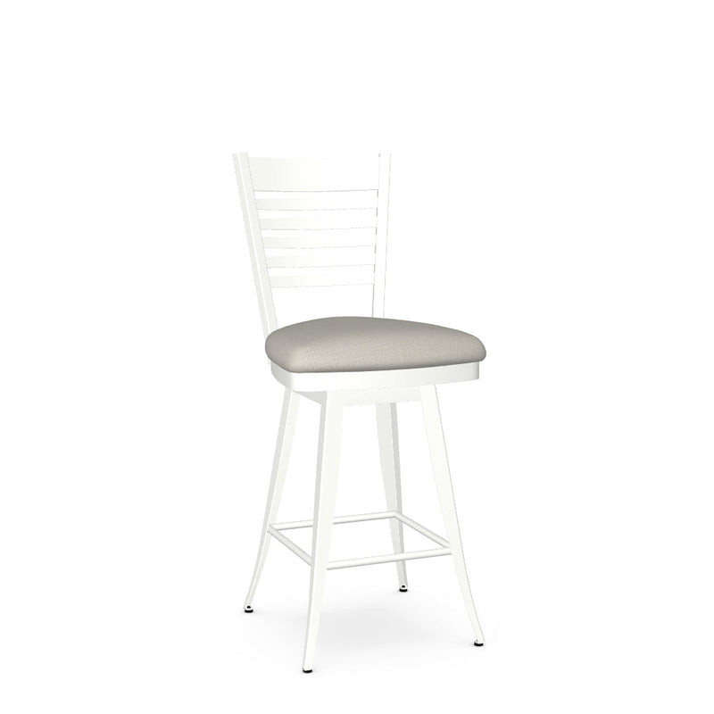 Edwin Swivel Counter Stool - Upholstered