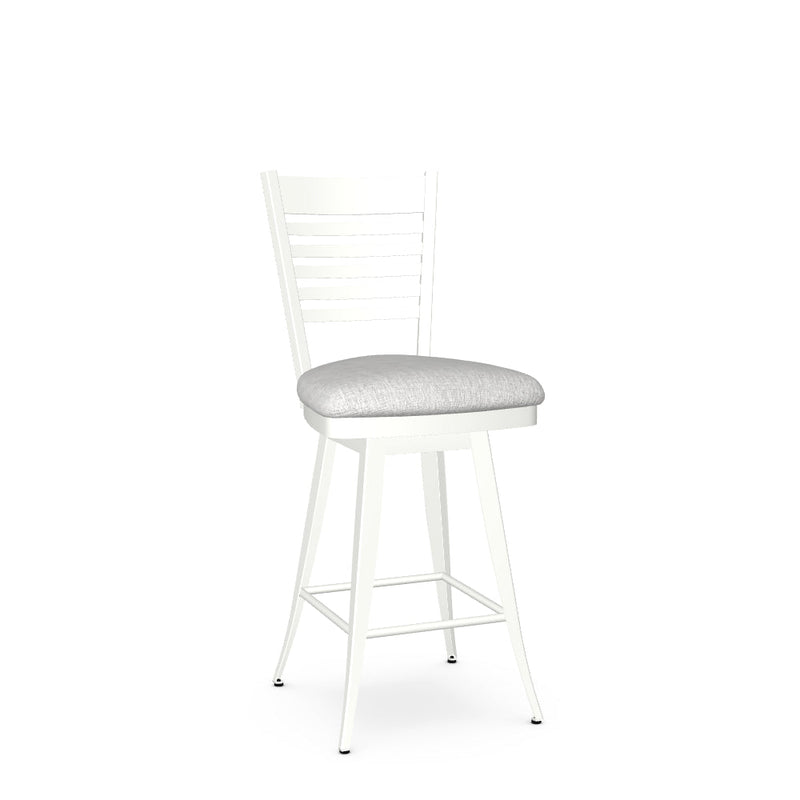 Edwin Swivel Counter Stool - Upholstered