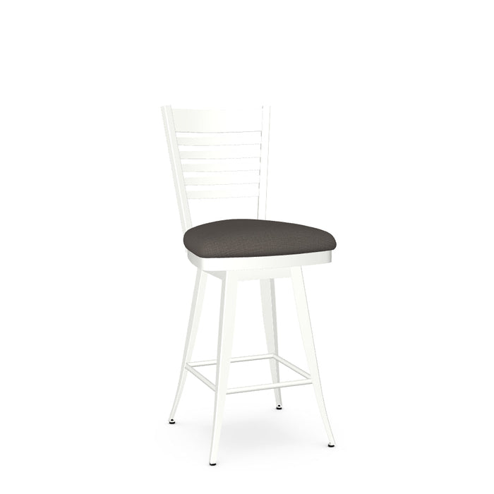Edwin Swivel Counter Stool - Upholstered