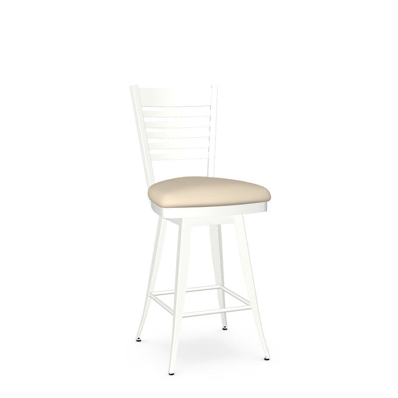 Edwin Swivel Counter Stool - Upholstered