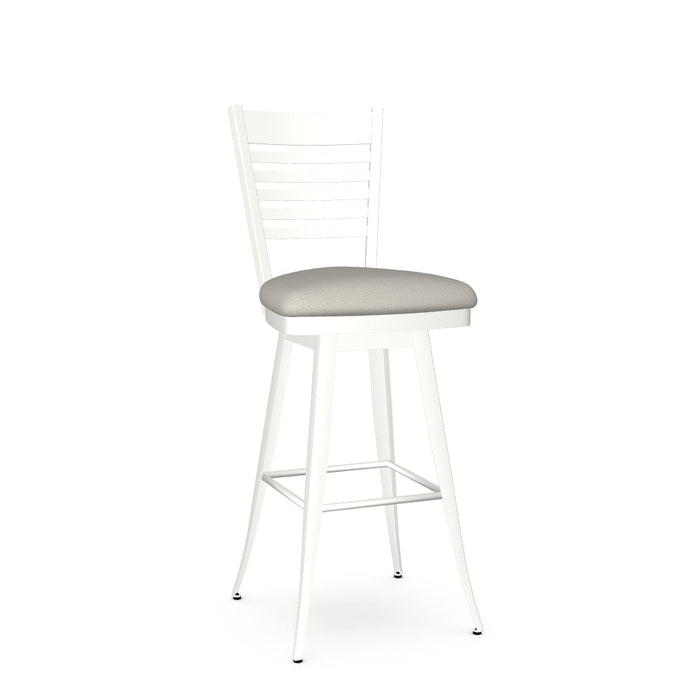 Edwin Swivel Bar Stool - Upholstered