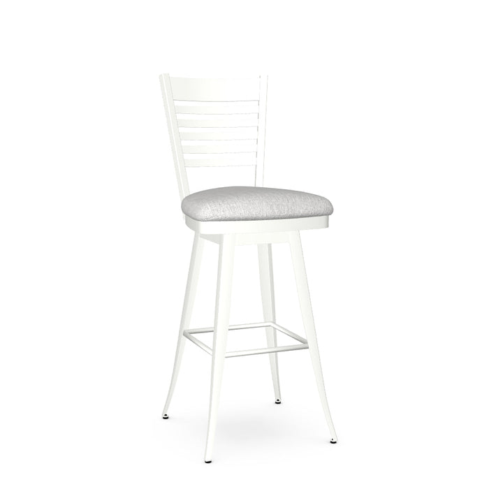 Edwin Swivel Bar Stool - Upholstered