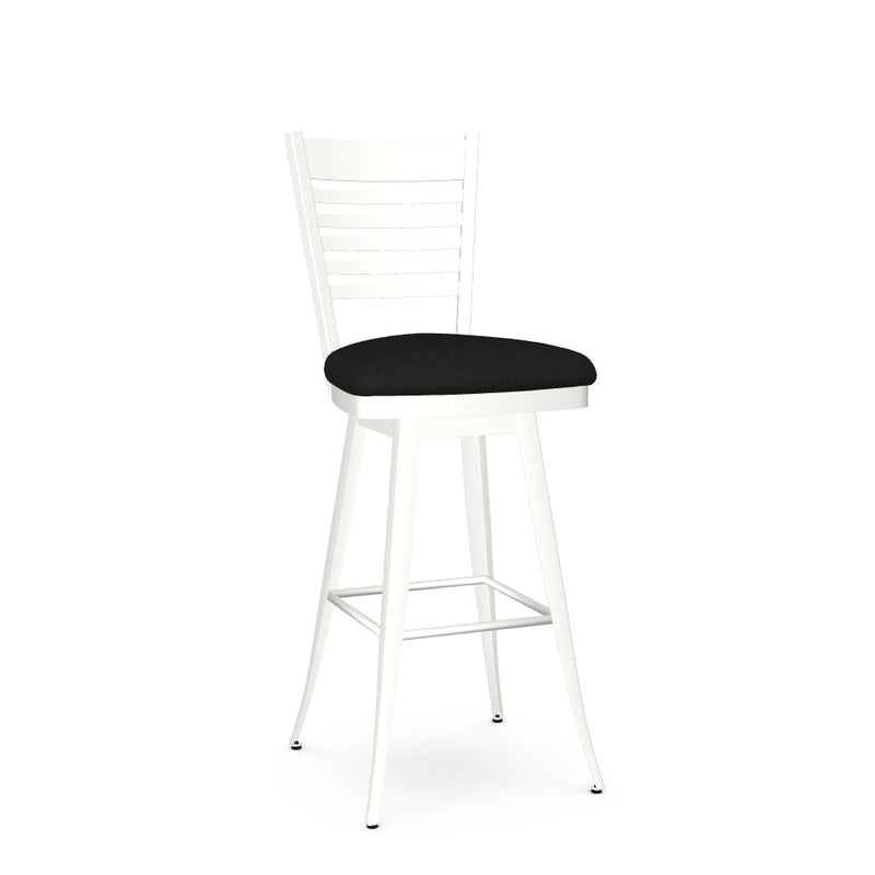 Edwin Swivel Bar Stool - Upholstered