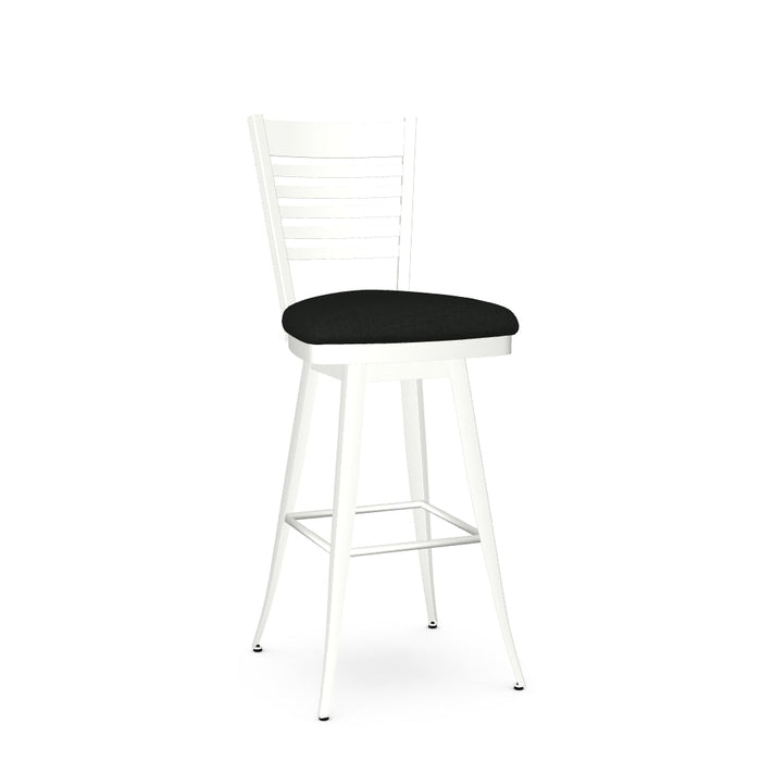 Edwin Swivel Bar Stool - Upholstered