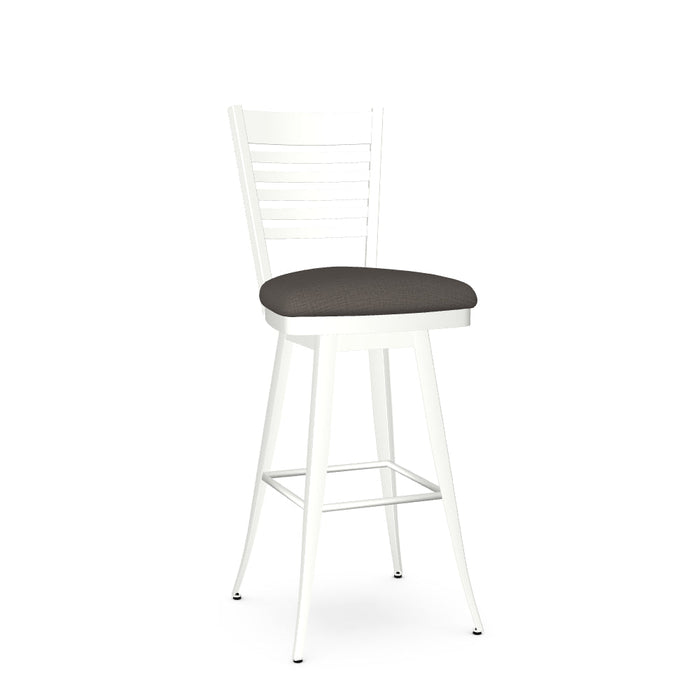 Edwin Swivel Bar Stool - Upholstered