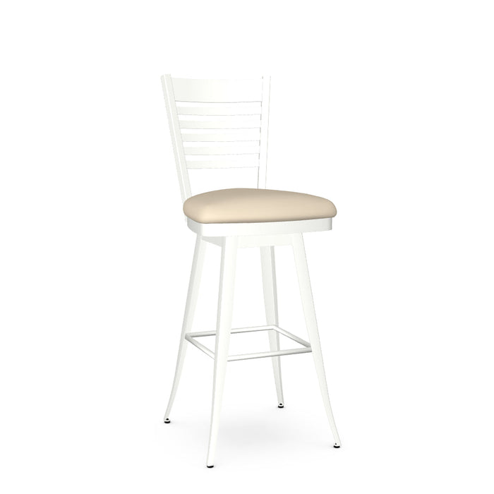 Edwin Swivel Bar Stool - Upholstered