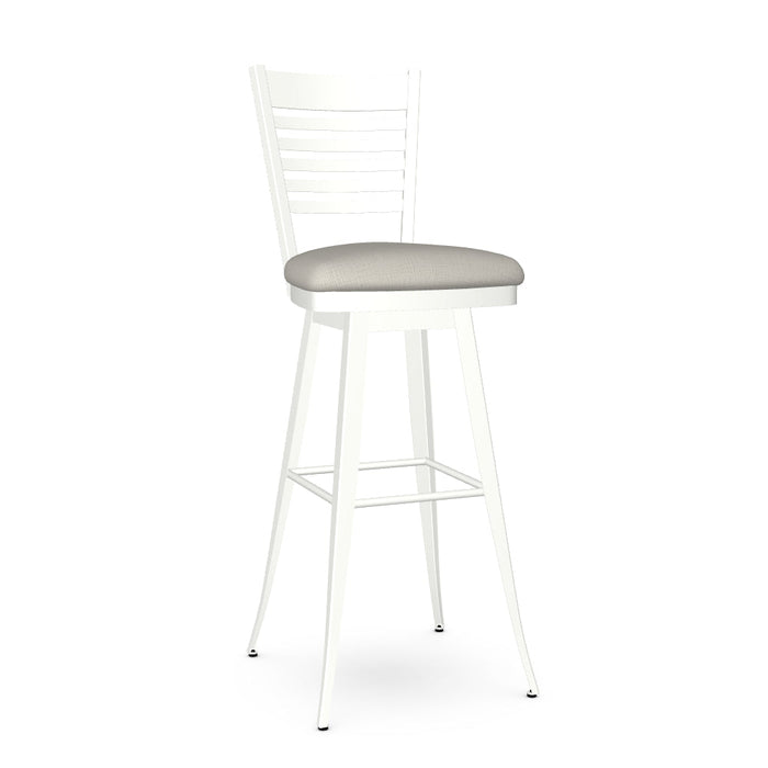 Edwin Swivel Spectator Stool - Upholstered